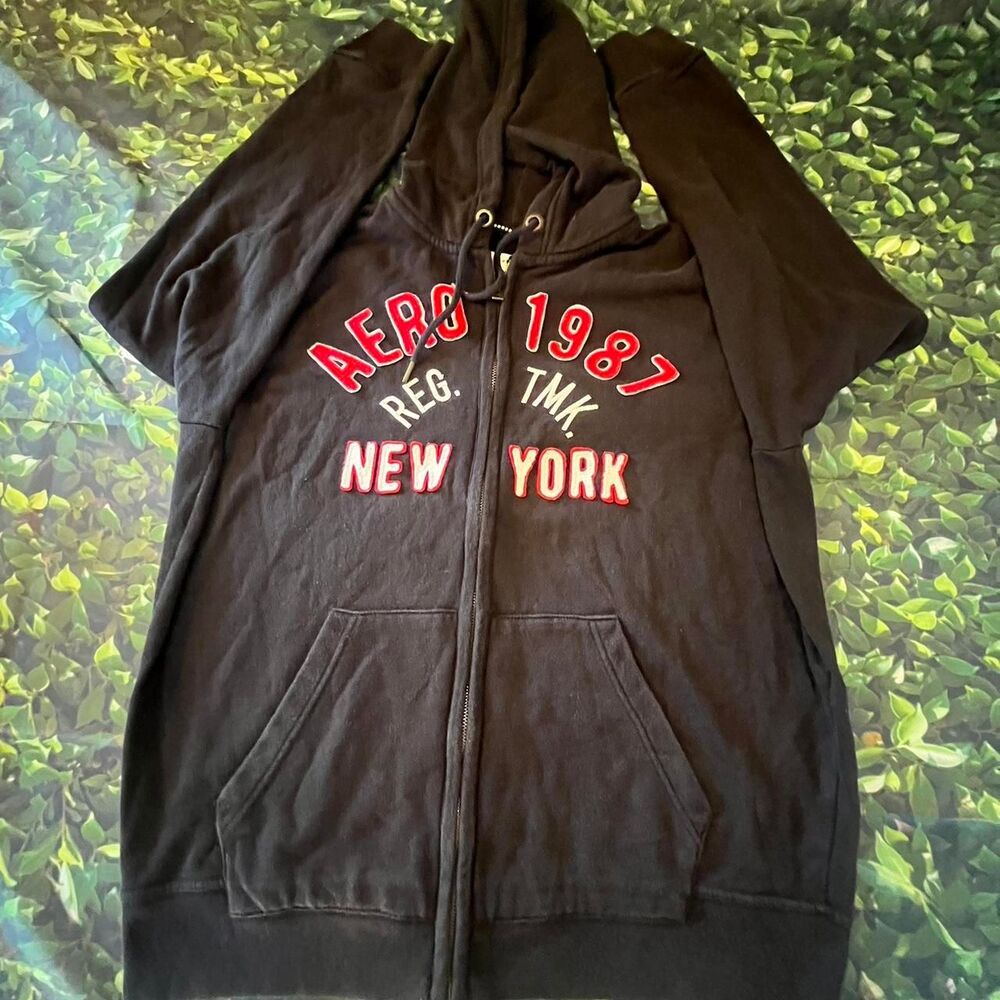 Aeropostale Men's Black Hoodie